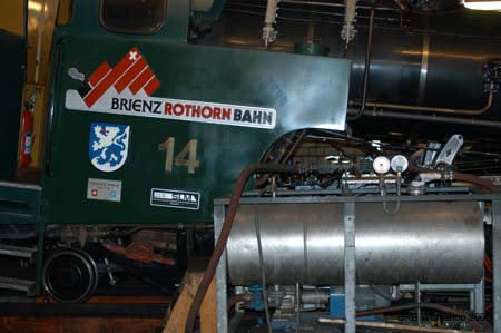 14 beim Anheizen