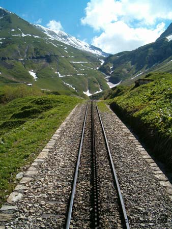 Gleistrasse bei Kragen