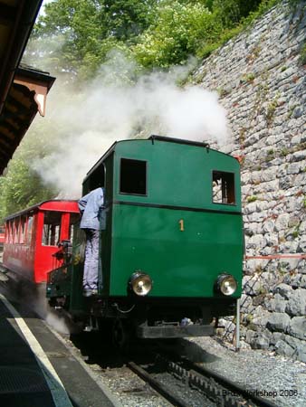 Warten auf Abfahrtssignal