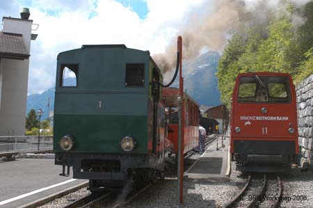 Wasserfassen in Brienz