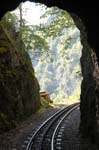 Aus Schwarzfluhtunnel