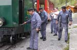 Chefstube wird geputzt