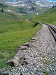 Gleistrasse nach Blattmad